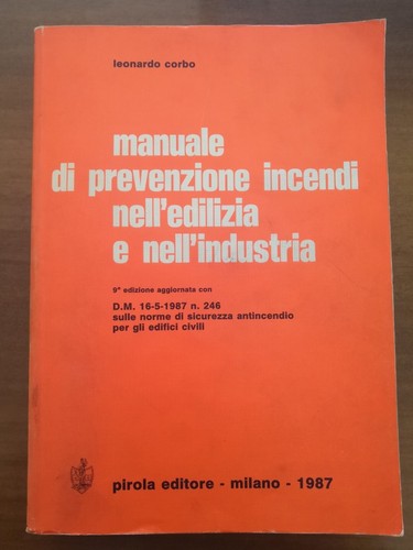 Manuale prevenzione incendi - di,
