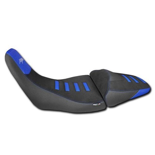 Isotta alcantara blue saddle - alcantara/blue,