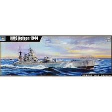 Modello Nave Hms Nelson 1944 Trumpeter 03708 1/200 Modello Carro Promo