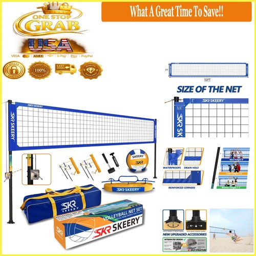 Set rete pallavolo da - set,
