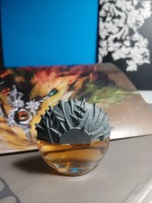 "ARNALDO POMODORO" Profumo mignon, vintage, con tappo scultura.