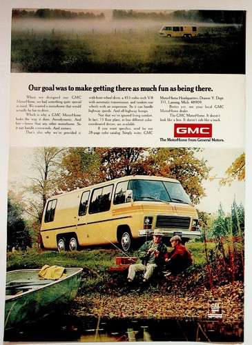 Pubblicità stampa camper gmc - pubblicità,