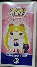 Funko POP! Animation Sailor Moon & Luna 10cm FIgurina di Vinile - 6350