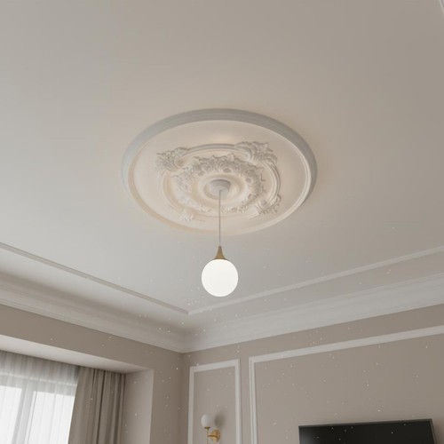 Medaglione soffitto pu - soffitto, in