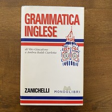 Libro di Grammatica inglese Zanichelli.