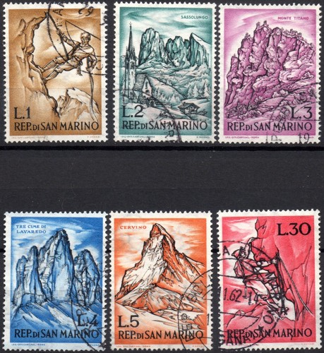 San marino 1962 597 - marino, -597→603-