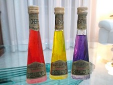 Lotto 3 mignon serie Casoni Cristallizzato Parfait Amour Millefiori Cherry 4 cl 