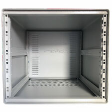 Contenitore rack 19 pollici con maniglie e piedi alto 9U unità, profondo 492 mm