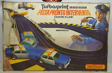 Pista Pronto Intervento Guardia e Ladri Turbosprint Matchbox Testata Funzionante