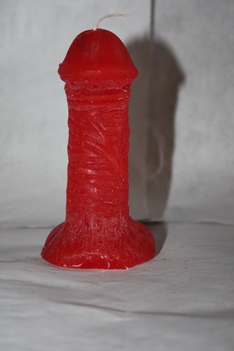 Candela cera fallo cazzo rosso