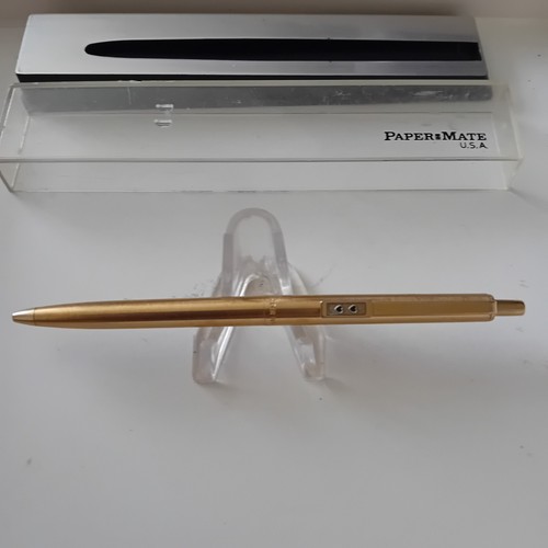 Paper mate gold plate - mate,