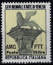 1952 TRIESTE A AMG-FTT BIENNALE D'ARTE DI VENEZIA 1 V. MNH MF54251