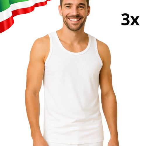 Canottiera uomo cotone canotta - canottiera,