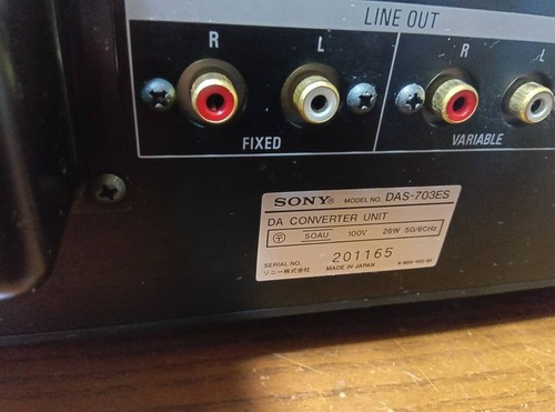 Sony das 703es converter - sony, das-703es