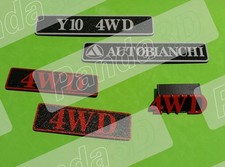 KIT TARGHETTE Y10 4WD 1^