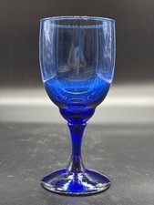 Bicchieri vino blu cobalto - bicchieri, da