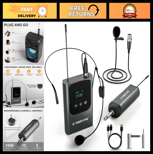 Wireless microphone system - microphone,