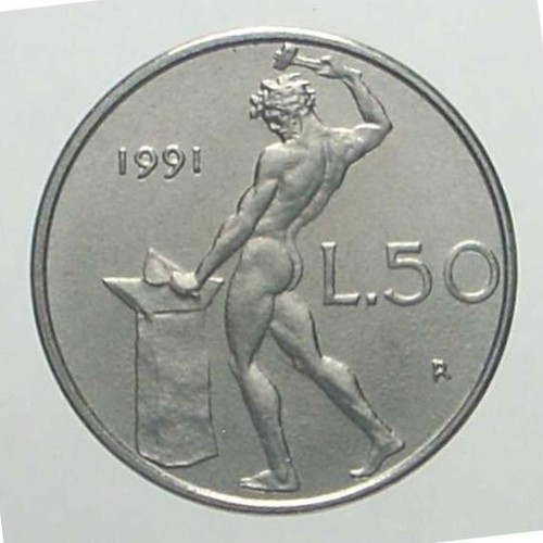 Lire 1991 volcano - 50, type