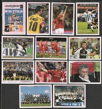  12 FIGURINE CALCIATORI PANINI IL FILM DEL CAMPIONATO 2009-2010 V1-V12 CON TOTTI