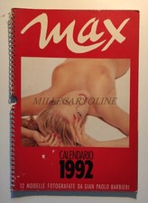 MAX - Calendar 1992 12 Models