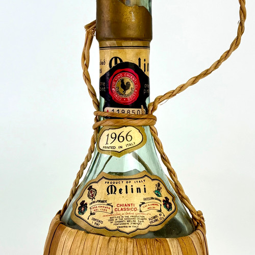 Vintage 1966 melini chianti - vintage,