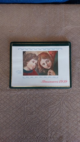 Almanacco calendario 1959 - almanacco,