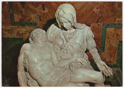 Pietà michelangelo primo - pietà, di