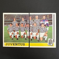 FIGURINE CALCIATORI PANINI 1994-95 JUVENTUS #167-168 SQUADRA INTERA NUOVA 