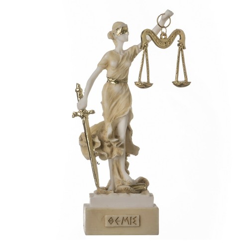 Statua dea greca themis - dea,