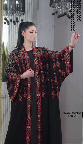 Abaya tatreez bisht ricamo - abaya,