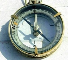 Bussola ottone vintage seconda