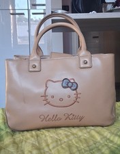 Borsa beige Hello Kitty x Camomilla capiente a spalla a mano zip tante tasche 