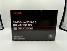 Sigma 18-250 mm F/3,5-6,3 DC