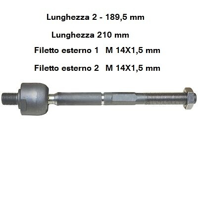Tirante scatola sterzo - tirante,