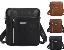 COVERI Borsello uomo pelle con