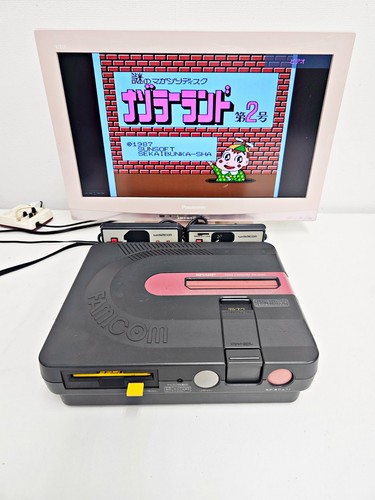 Sharp twin famicom 500b - sharp,