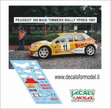 DECALS 1:43 PEUGEOT 306 MAXI