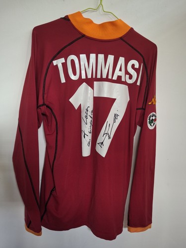 Tommasi maglia roma 2001 - tommasi,