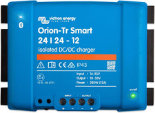 Orion-Tr Caricatore Smart da DC a DC (Bluetooth) - 24/24 Volt 12 Amp 280 Watt - Batteria