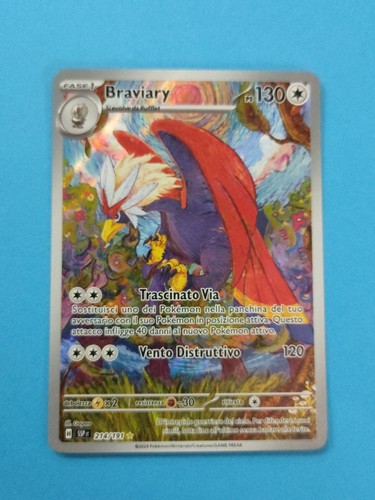 Braviary 214 191 carta pokemon - braviary,
