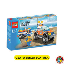 Lego 7737 – City – Coast Guard 4WD & Jet Scooter - 100% complete with instr.