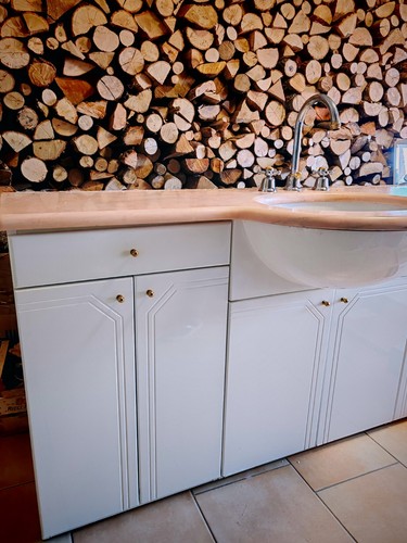 Lavabo bagno mobile - lavabo, specchio