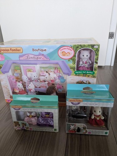 Sylvanian families boutique - families,