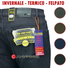New Story pantalone felpato in
