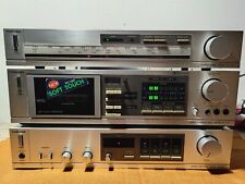 SET RACK HI FI TOSHIBA AMPLIFICATORE PIASTRA RADIO PERFETTAMENTE FUNZIONANTE 