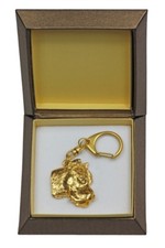 Dogo Argentino - gold plated