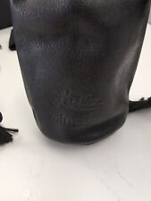 Leica Elmar C  Case 90mm f4 lens Leica CL Leitz 96879 Perfette Condizioni. Pelle