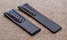 TAG HEUER MONACO GULF CINTURINO CUOIO mm.22 GENUINE LEATHER STRAP