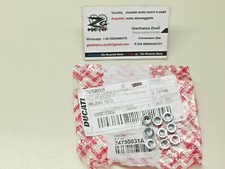 74750031A Nuovo Ducati x9 dado nut M6 MONSTER S4R 1100 HYPERMOTARD 1100 