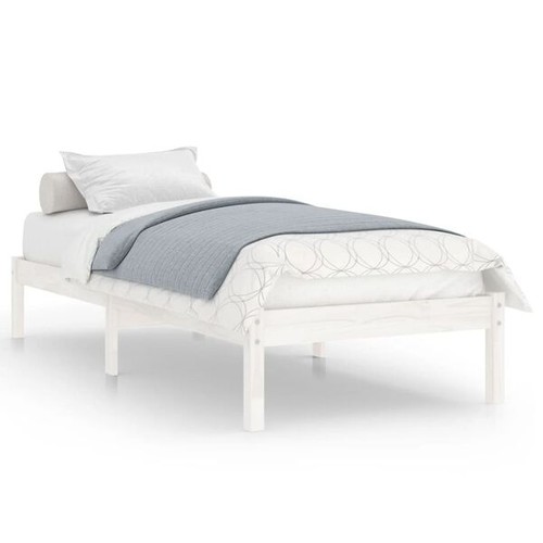 Struttura letto bianco legno - struttura,